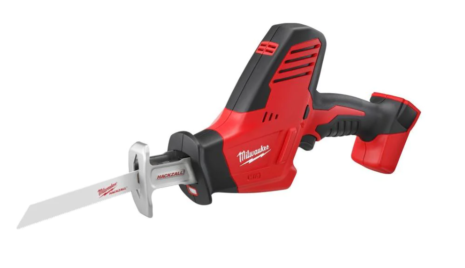 Milwaukee M18 18-Volt Lithium-Ion Cordless Hackzall Reciprocating Saw (Tool-Only)-2625-20 @ HD $37 after hack