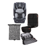 Diono Radian 3QX car seat + Seat Protector + Stow N Go XL + Window Shade $250