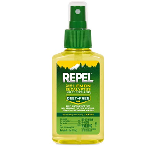 Repel Lemon Eucalyptus Natural Mosquito Repellent, 4-Ounce Pump Spray $4.97