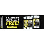$13 for 30s Cellucor C4 - (BOGO 2 containers x 60 serv each for $49.99 )