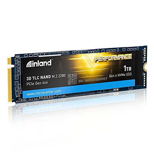 $195.49 Inland Performance 2TB SSD PCIe Gen 4.0 and $101.99 1TB