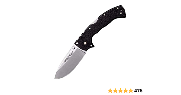 Cold Steel 4-Max Scout Folding Knife with Tri-Ad Lock and G-10 Handle, One Size - $67