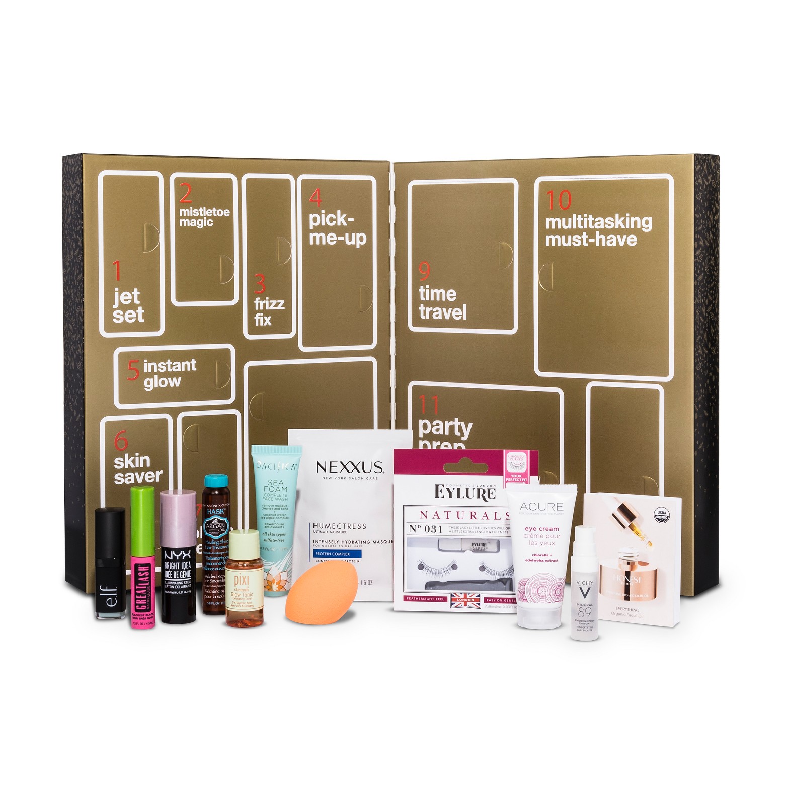 Target 12 Days Of Beauty Advent Calendar Beauty Box Slickdeals Net