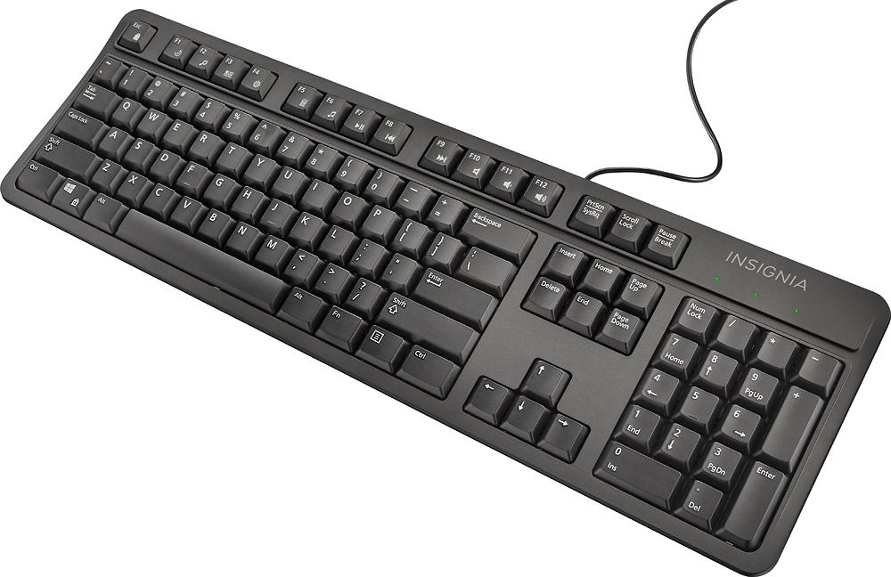Insignia USB Full-size Keyboard @ Best Buy $4.99 + Free Shipping