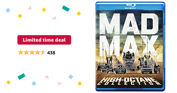Mad Max: High Octane Collection (8-Disc Blu-Ray) w 4K UHD Fury Road disc - $27.99