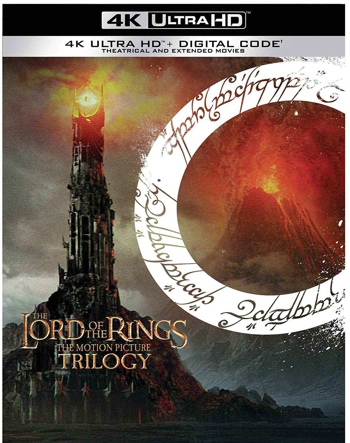 The Lord of the Rings: The Motion Picture Trilogy (Extended & Theatrical)(4K Ultra HD + Digital) - $51.26