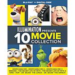 Illumination Presents: 10-Movie Collection [Blu-ray + Digital] - $39.99