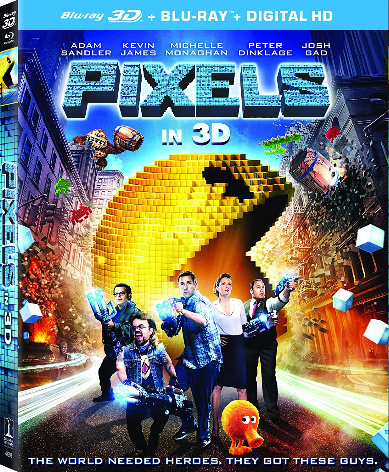 Pixels 3d Blu Ray Digital 7 Amazon Walmart Slickdeals Net