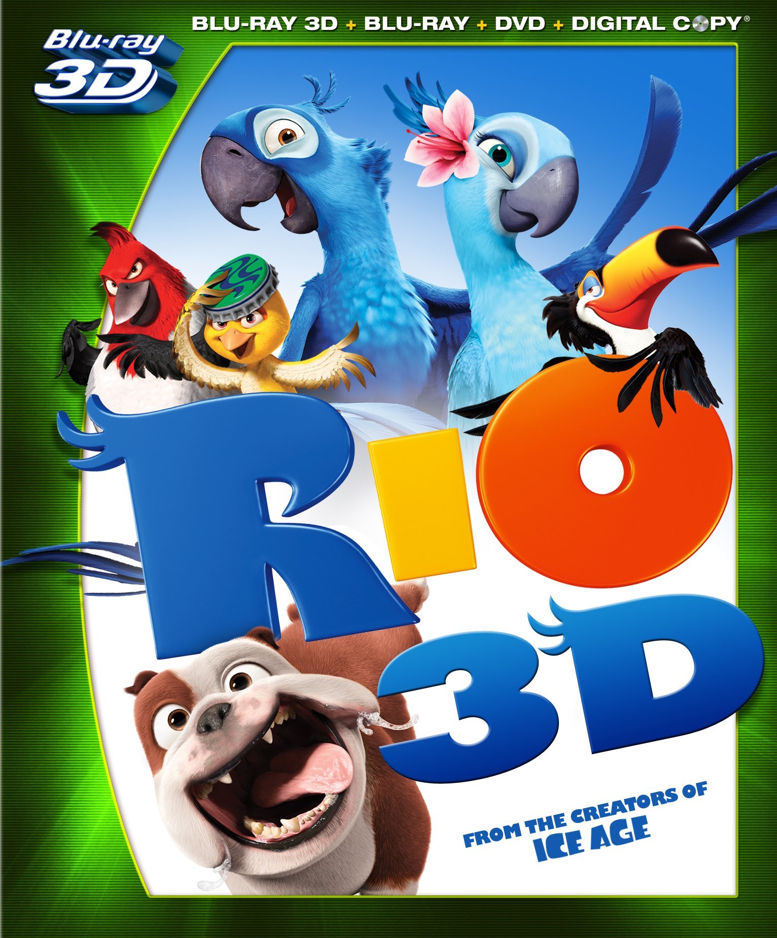3d Blu Ray Rio 3d Or Ghost Rider Spirit Of Vengeance 3d 10 Each