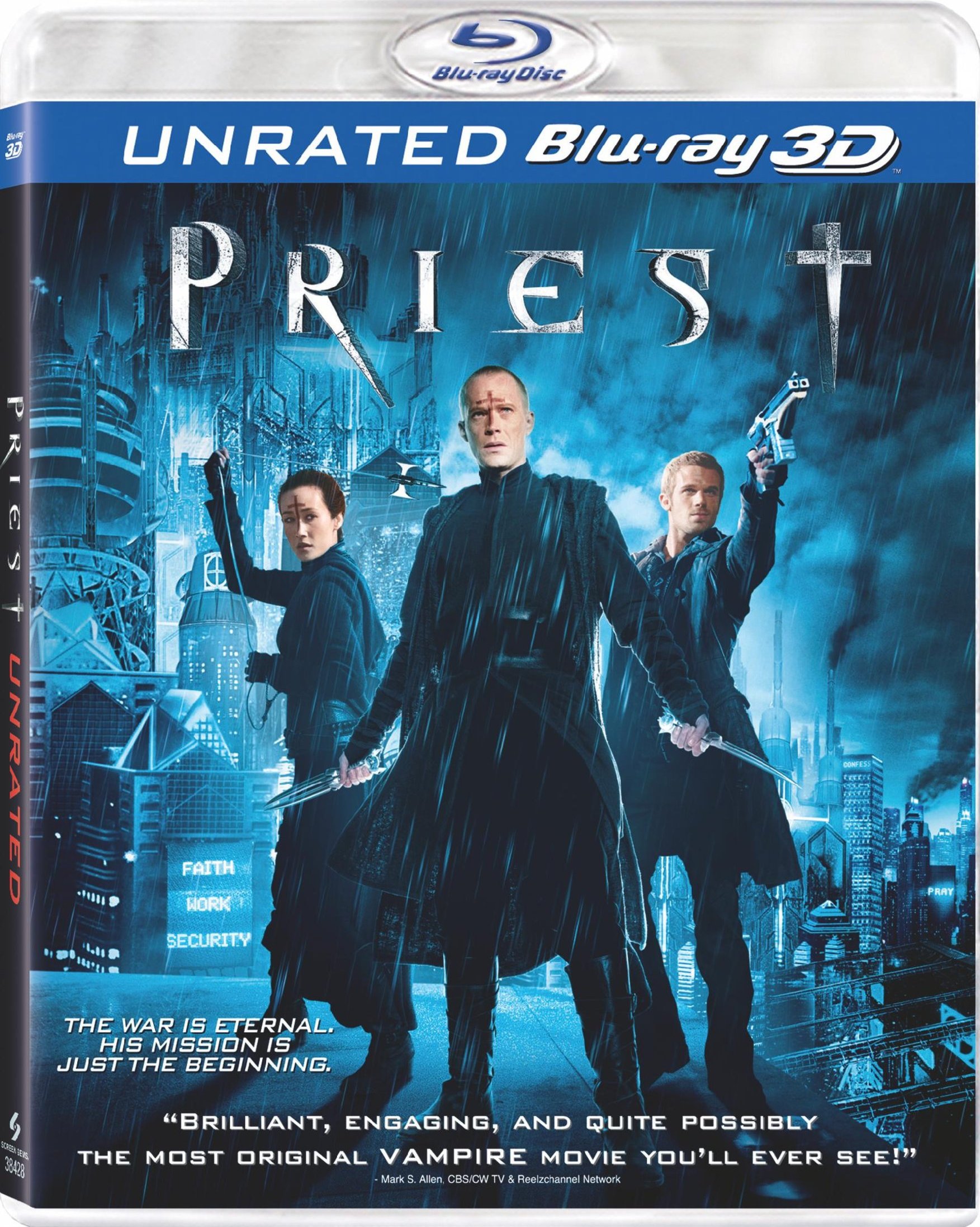 Priest Unrated Version Blu Ray 3d Blu Ray 9 99 Amazon