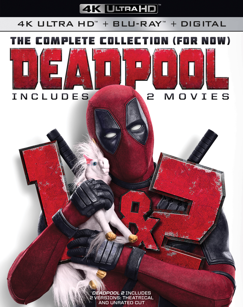 Deadpool + Deadpool 2 (4K UHD + Blu-ray + Digital) $22.99