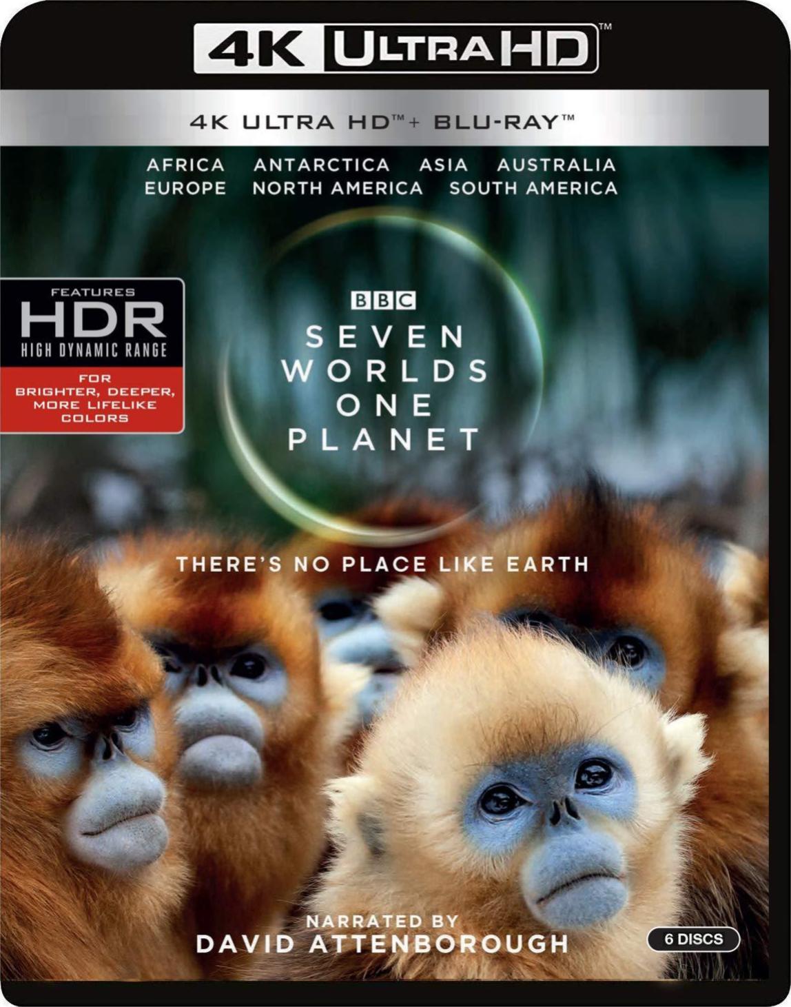 Seven Worlds, One Planet [4K Ultra HD Blu-ray/Blu-ray] [2 Discs] $17.99 - $17.99