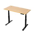 StandDesk - Electric Sit-to-Stand Desks with 50% Off Bamboo Tops + 50% Off Desk Accessory Upgrades $479.99