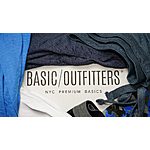 Basic Outfitters - $8 Off Men's Socks, Underwear, T-Shirt Create-A-Drawer Box $50