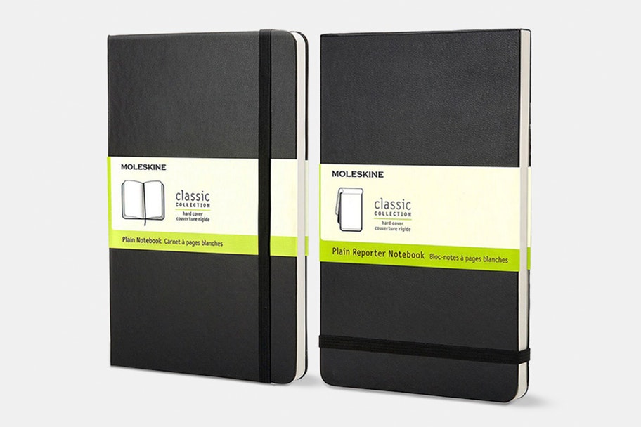Moleskine Large Notebook (2-Pack) + Free Shipping (Flash Sale) $21.99
