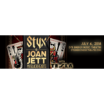 Styx - Joan Jett and The Blackhearts - Tesla - July 6, 2018 - DTE Energy Music Theatre - Clarkston, MI $20.00