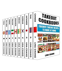 8/18 FREE Amazon Kindle COOKBOOKS: Takeout Set (Chinese/Thai/Japanese/Korean/Indian/Lebanese/Italian/Greek/TexMex/Pizza), Pasta Set, Ramen,1 Pot, Quesadilla, Mediterranean, Air Fry
