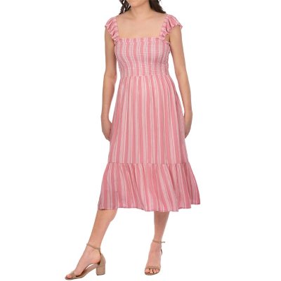 GL by Gibsonlook Ladies Summer Breeze Smocked Dress $11.81 Sam's Club Plus Free Ship