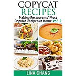 Free Amazon Cookbooks: Copycat Set, Flavors around the World Set, Slow Cooking, Pasta, Cast Iron, Chicken Wings, Indian, Sous Vide, Asian, Chinese, Ice Cream, Air Fryer, Portuguese