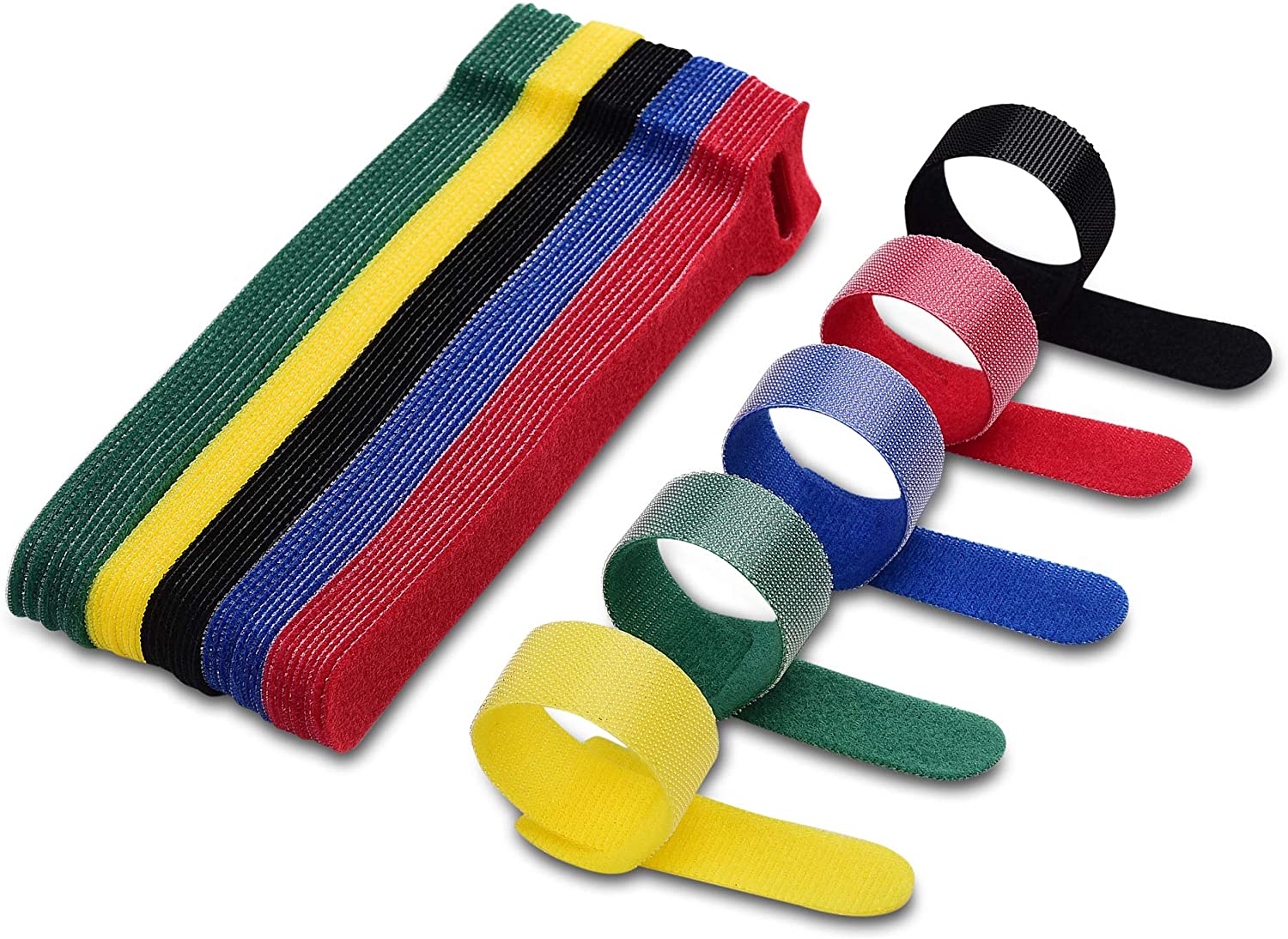 50 PCS Reusable Fastening Cable Ties - Amazon $3.99