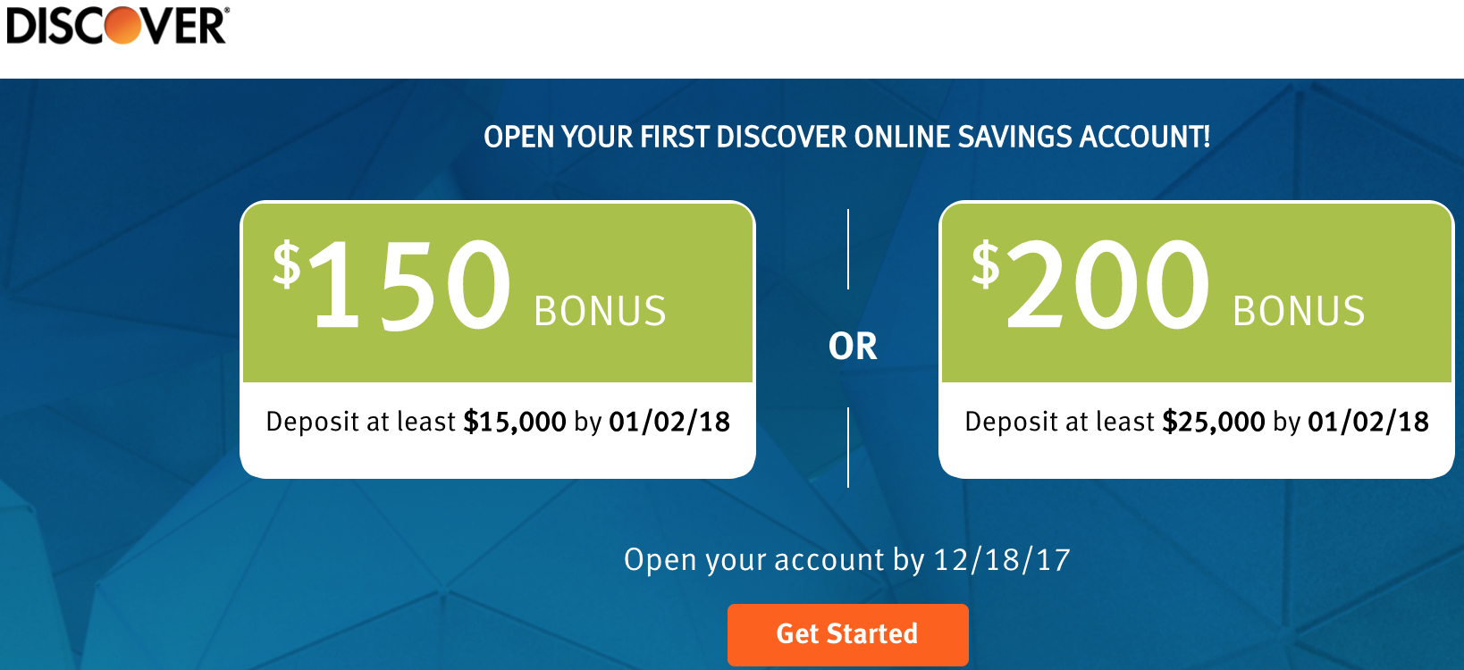 discover savings accounts