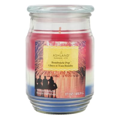 17oz Ashland Glass Jar Candle at Michael's Arts Crafts Store $2.49 ends May 27
