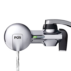 Open Box: PUR Filtration PLUS Faucet Mount Water Purifier Filter System (Chrome) .10 + Free Shipping