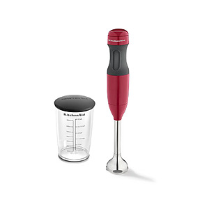 Kitchenaid Refurbished -Speed Hand Blender - (Empire Red or Onyx Black) $39.99
