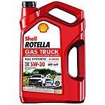 5qt-Shell Rotella  Full Synthetic Motor Oil (0W-20, 5W-20) , $6.40 after Rebate