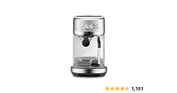 Breville Bambino Plus Espresso Machine, Brushed Stainless Steel, BES500BSS - $399