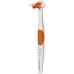Flossolution - Mini Toothbrush - Orange/White $4.99