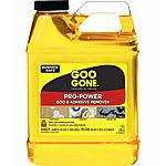 Goo Gone Pro-Power - Professional Strength Adhesive Remover - 32 Fl. Oz. Jug $8.99@Amazon