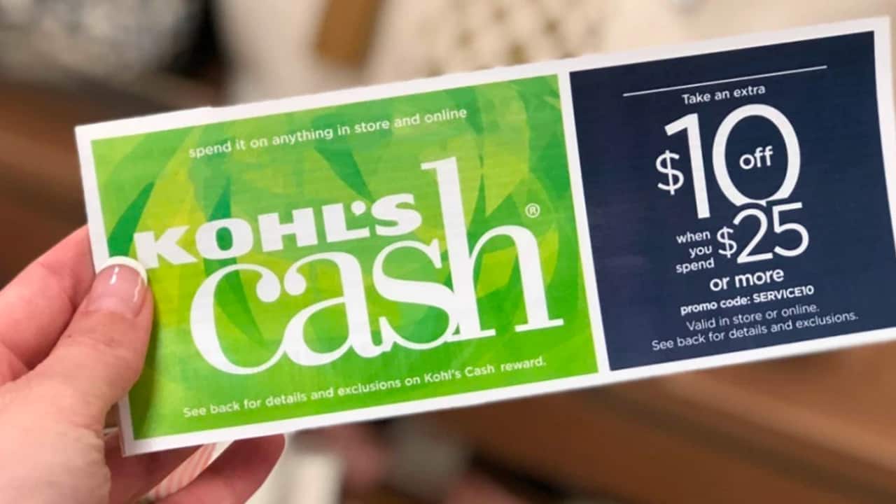 Kohls 30% off + Kohls cash is back