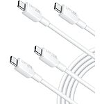 Anker USB C Cable, 310 USB C to USB C Cable (6 ft 2 Pack), (60W/3A) Charger Cable $7.63 + Free Shipping for Prime members