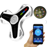 AITURE APP Control Fidget Spinner Bluetooth Chargeable LED $6.89 @urlhasbeenblocked +FS from USA