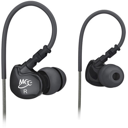 MEE audio Sport-Fi M6 Noise Isolating In-Ear Headphones (Black, White, Clear) - $12, M6P $15 $11.99