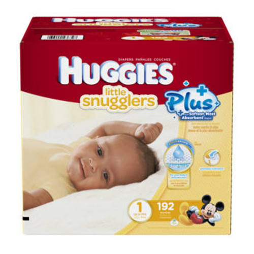 Huggies Little Snugglers Plus Diapers Size 1; 192-count YMMV B&amp;M - May 23rd only $25.49