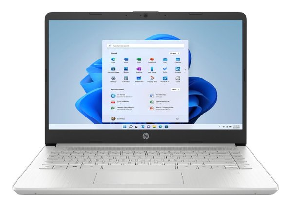 HP - 14" Laptop - AMD Ryzen 3 - 8GB Memory - 128GB SSD - Natural Silver $279.99 at Best Buy