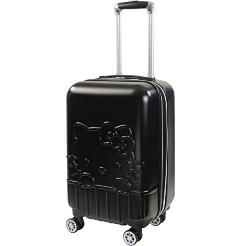 FUL Hello Kitty 21 Inch Rolling Luggage, Hardshell Carry On Suitcase