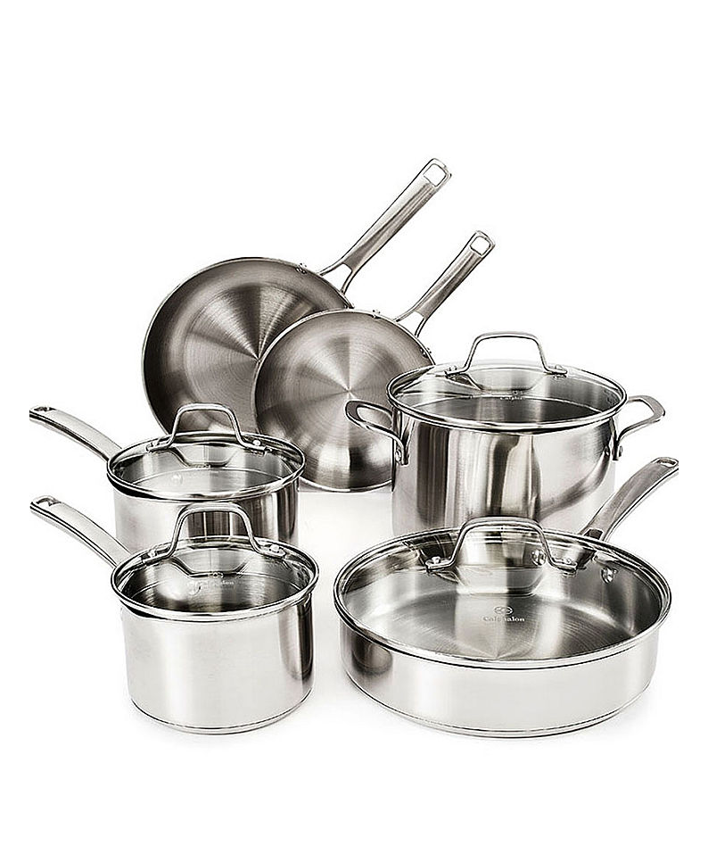 Calphalon Classic Stainless 10-pc. Cookware Set - $99.98 SALE $99.82