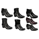 $89.99 Medicus Women's Leather Ankle Boots - 56% off Retail $39.99