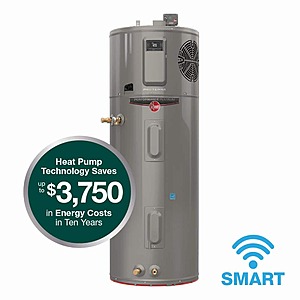 Rheem ProTerra 50 Gal. 10-Year Hybrid Heat Pump Smart Electric Water Heater $1487.20 + Free Ship to Store