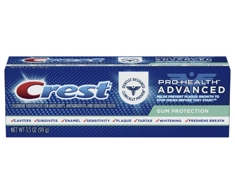3.5-oz Crest Pro-Health Advanced Gum Protection Toothpaste Free w/Store Pickup on $10+ @ Walgreens