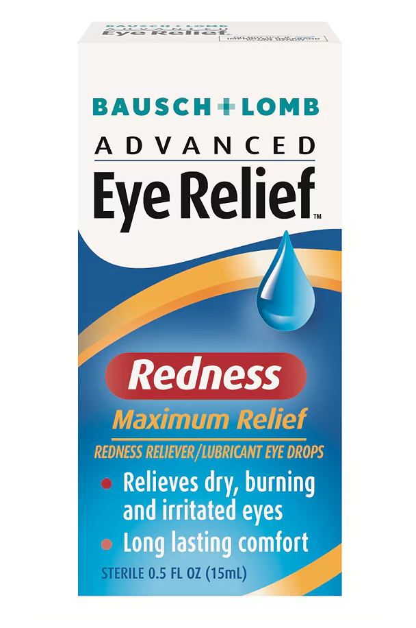 Free 0.5-Oz Bausch + Lomb Advanced Eye Relief Redness Reliever/Lubricant Eye Drops at Walgreens with Coupons