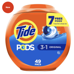 Tide Products (Detergent Liquid / Pods) + $15 Walgreens Cash 5 for $34.35 + Free Store Pickup