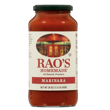 24-Oz Rao's Homemade Marinara Sauce 2 for $4.50 at Walgreens + Free Store Pickup on Orders $10+