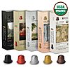 Organic USDA Caf&eacute; Romano Coffee\ Pods From Italy For Nespresso Original Machine 100 Pack Italian Espresso Coffee (Variety pack)  $19.19 a/ 30% off Clip Q/S&amp;amp;S Amazon ymmv