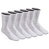 Dickies Men's All Purpose Cushion Crew Socks, Large Size (9-12) WHITE Six Pairs $5.97 Prime Shipped
