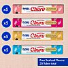 INABA Churu Cat Treats, Chicken or Seafood Variety , Lickable,  0.5 Ounces Each Tube, 40 Tubes (2 x 20) $16 or less after promo and SUB/SAVE AMAZON
