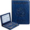 Passport Holder Cover Wallet Case RFID Blocking Leather Card Slot Travel Accessories Documents Organizer Protector for Women Men,$4.72 FS PRIME